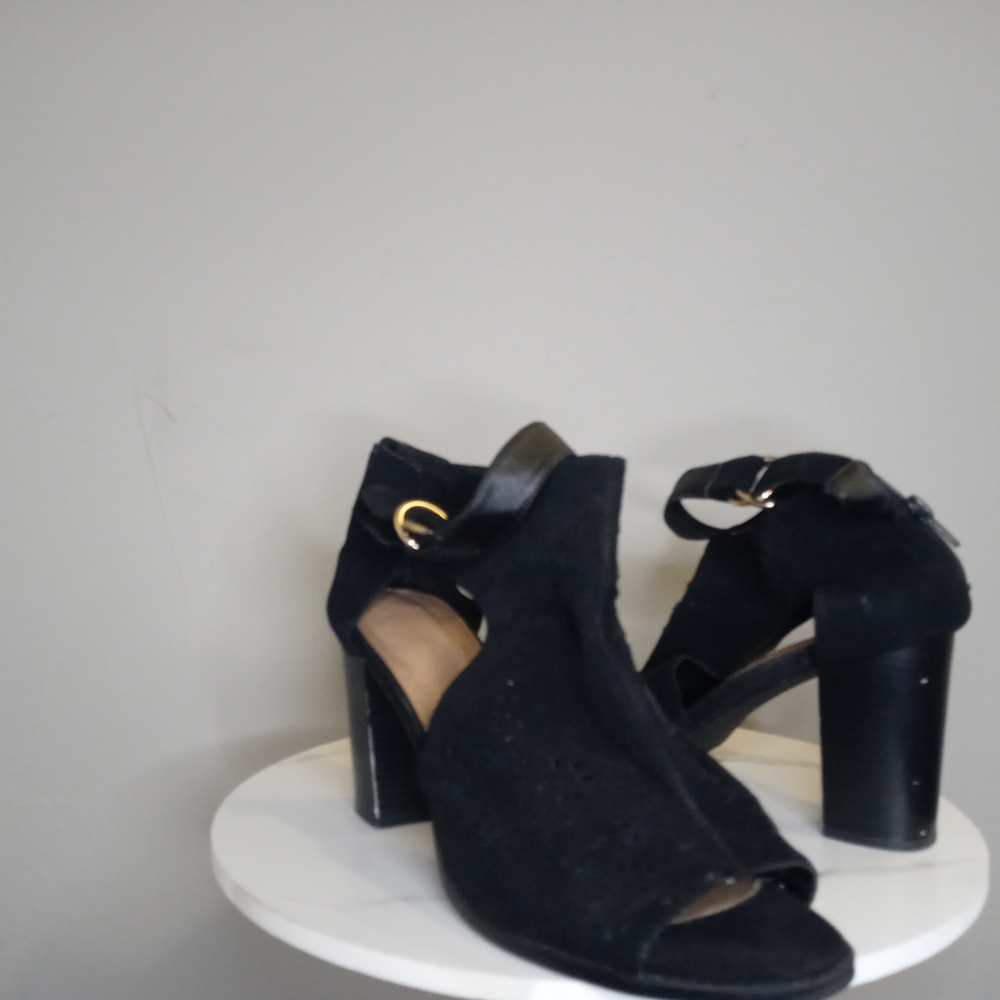 REPORT Black Women's Heeled Sandals